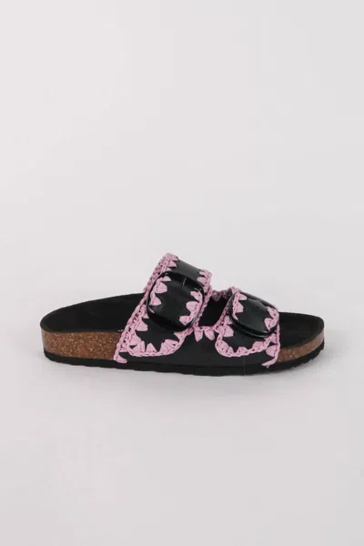 Intentionally Blank Women's Dazed Sandal In Pink Combo In Black