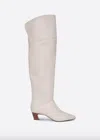 Intentionally Blank Women's Deluca Overknee Boot In Ivory In Multi