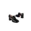 Intentionally Blank Women's Joe Joe Flared Oxford-black In Black