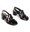 Intentionally Blank July Heels Black In Black