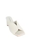 Intentionally Blank Kamika Slide Heels Cream In White