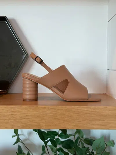 Intentionally Blank Women's Kang Heel Sandal In Clay In Multi