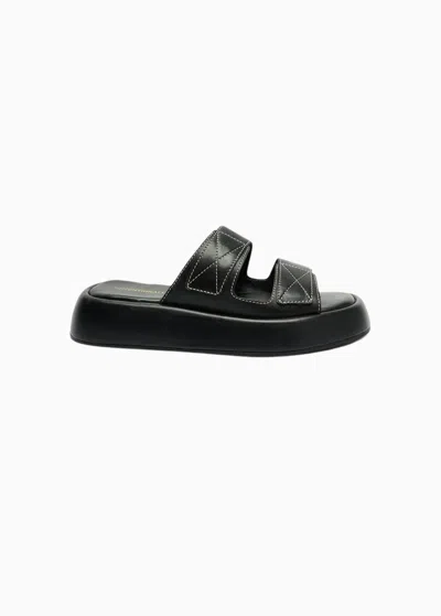 Intentionally Blank Women's Kiara Flatform Sandal In Black