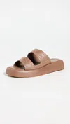 Intentionally Blank Kiara Slides Bark In Brown