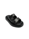 Intentionally Blank Women's Kiara Slide Sandal In Black In Black