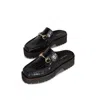 INTENTIONALLY BLANK WOMEN'S KOWLOON LUG SOLE LOAFER-BLACK