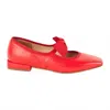 Intentionally Blank Women London Heels In Cherry In Red