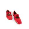 Intentionally Blank Women London Heels In Cherry In Red