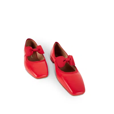 Intentionally Blank Women's London Mary Jane-red