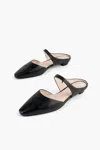 Intentionally Blank Women's Lourdes Leather Slip On Mule In Black