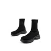 Intentionally Blank Women's Maco Stretch Ankle Boot-black In Black