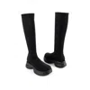 Intentionally Blank Women's Malmo Stretch Knee High Boot-black In Black