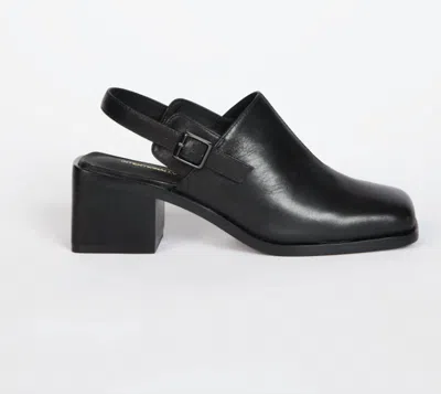 Intentionally Blank Women's Marty2 Mules In Black Leather