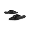 Intentionally Blank Women's Noah Pierced Mule-black In Black