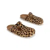 Intentionally Blank Parma Clogs Leopard In Brown