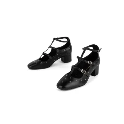 Intentionally Blank Women's Pickle Mary Jane-black
