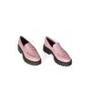 Intentionally Blank Women's Pink / Purple Trio Lug Sole Oxford-purple In Pink/purple