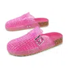 Intentionally Blank Women's Pink Seth Jelly Clog Mule