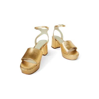 Intentionally Blank Women's Ruby Heel-gold