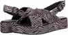 Intentionally Blank Women's Sum Lilac Zebra Sandals In Purple/black