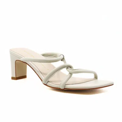 Intentionally Blank Women's Willow Heeled Sandals In Cream In White