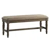 Intercon 46" Backless Bench W/cushion In Roasted Oak