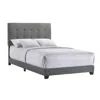 Intercon Addyson Full Uph Bed In Addyson Gunmetal Fabric