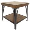 Intercon End Table, 24 X 26 X 24 In Copper