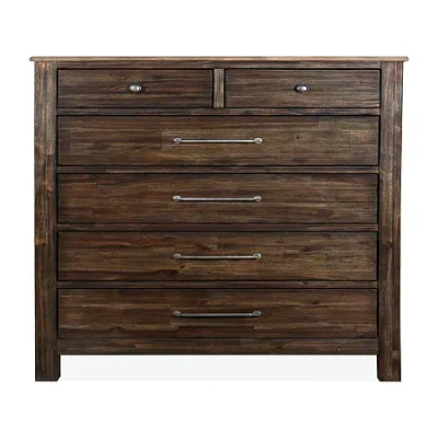 Intercon Incorporated Barrington 6-drawer Chest In Brown
