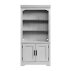 Intercon Incorporated Magnolia Bookcase With Doors In White