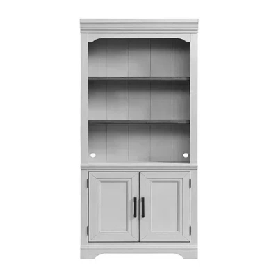 Intercon Incorporated Magnolia Bookcase With Doors In White