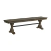 Intercon Incorporated Remington Dining Bench In Brown