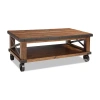 Intercon Incorporated Taos Coffee Table With Caster In Brown