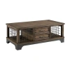 Intercon Incorporated Whiskey River Living Room 2-drawer Coffee Table In Brown