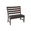 Intercon Kona 24" Ladder Back Bench W/pu Seat