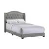 Intercon Rhyan Full Uph Bed In Rhyan Smoke Fabric