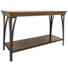 Intercon Sofa Back Table, 50 X 18 X 30 In Copper