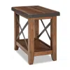 Intercon Taos Chairside Table, Multi Colored Brown Canyon Finish In Brown