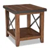 Intercon Taos End Table, Multi Colored Brown Canyon Finish