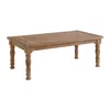 Intercon Turned Leg Coffee Table, 52x28 In Sandwash
