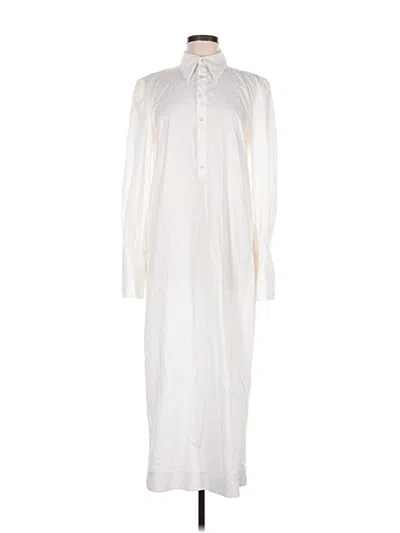 Pre-owned Interior Casual Dress In Ivory