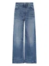 Interior High-waisted Wide-leg Jeans