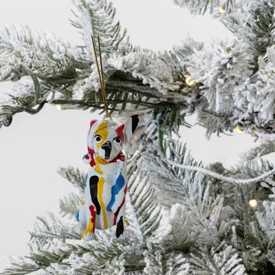INTERIOR ILLUSION PLUS INTERIOR ILLUSIONS PLUS CHIHUAHUA HOLIDAY DOG ORNAMENT