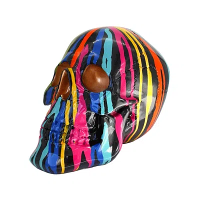 Interior Illusion Plus Interior Illusions Plus Graffiti Art Skull - 10.5" Long In Multi