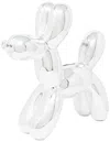 Interior Illusion Plus Interior Illusions Plus Silver Ceramic Dog Piggy Bank - 12" Tall