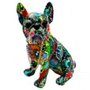 Interior Illusion Plus Interior Illusions Plus Sitting Flower French Bulldog With Necklace - 8" Tall