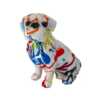 Interior Illusion Plus Interior Illusions Plus Sitting Happy French Bulldog - 7" Tall In Multi