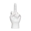 Interior Illusion Plus Interior Illusions Plus White Middle Finger Tabletop - 9" Tall