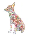 Interior Illusions Plus Expressionist Chihuahua In Multi