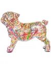 Interior Illusions Plus Expressionist Standing Bulldog In Multi